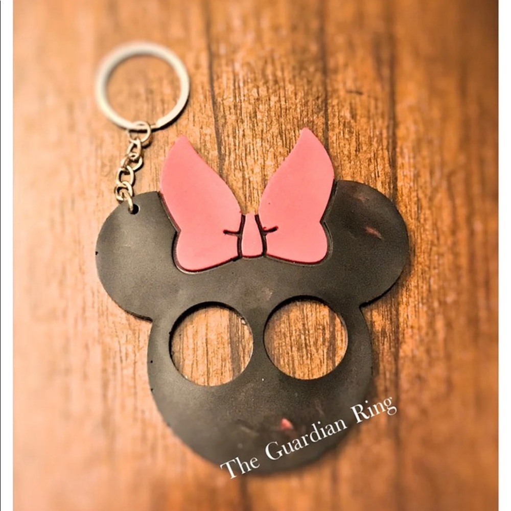 Girl mouse Keychain
